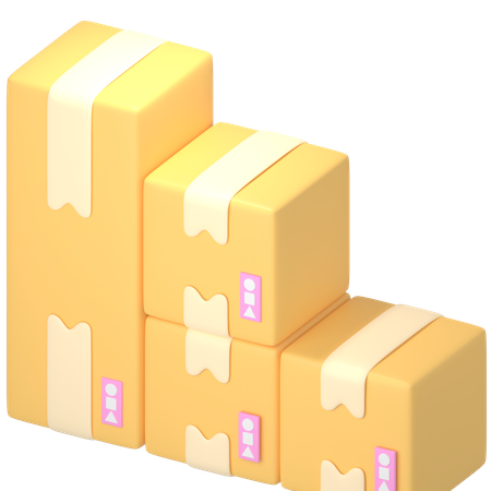 Paquetes  3D Icon