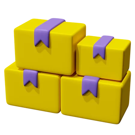 Paquets  3D Icon