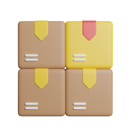 Paquets  3D Icon
