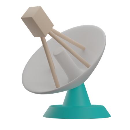 Satellitenschüssel  3D Illustration