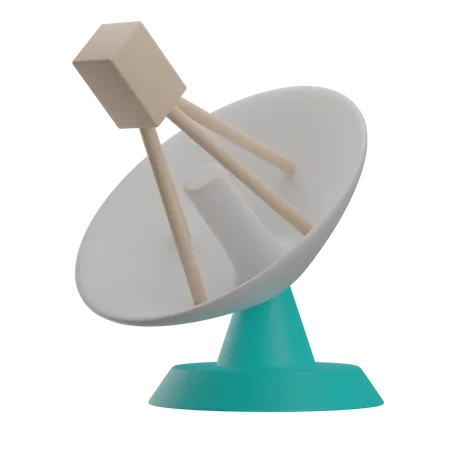 Satellitenschüssel  3D Illustration