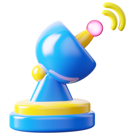 Parabolantenne  3D Icon