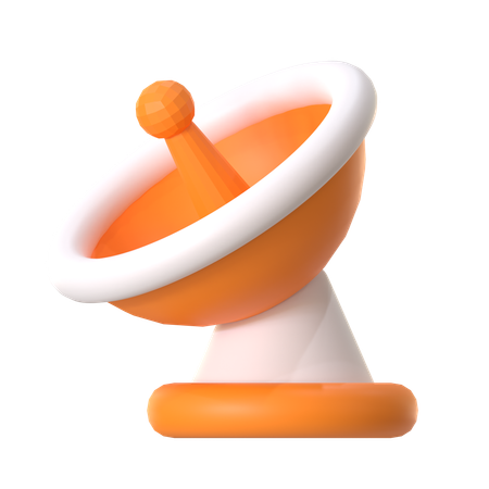Parabolic Antenna  3D Icon