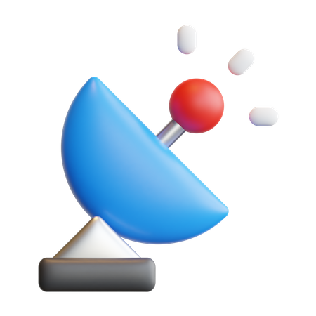 Parabolic Antenna  3D Icon