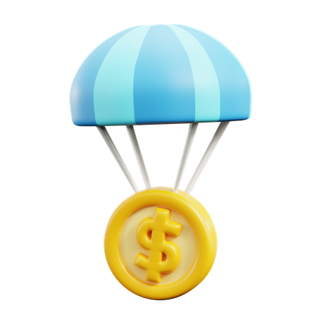 Parachute  3D Icon