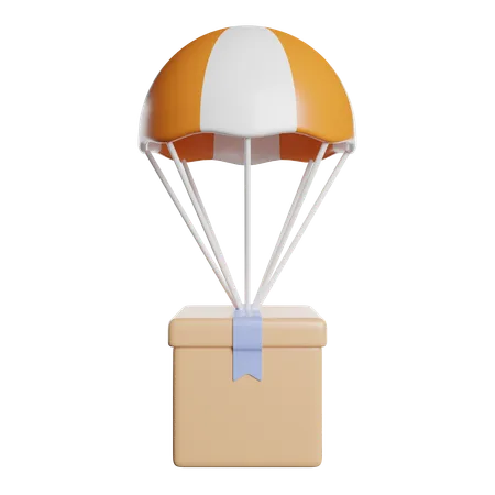 Parachute  3D Icon