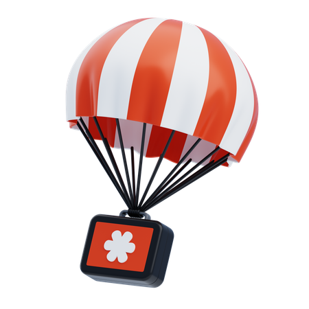 Parachute Kit  3D Icon