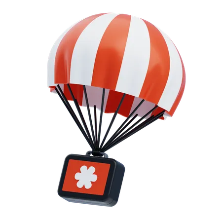 Parachute Kit  3D Icon