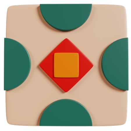 Detener  3D Icon