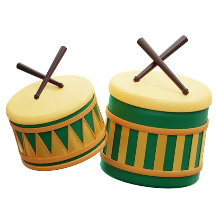 Parade Drums  3D Icon