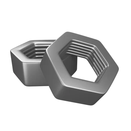 Parafuso  3D Icon