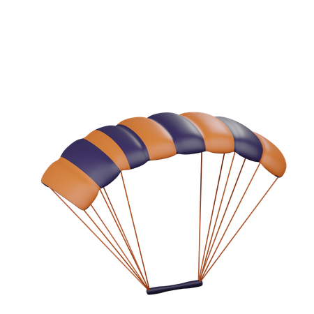 Paragliding  3D Icon