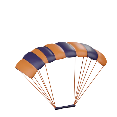 Paragliding  3D Icon