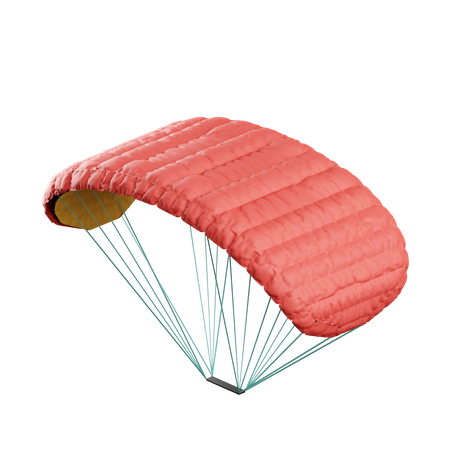 Paragliding  3D Icon