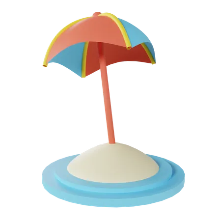 Paraguas  3D Icon