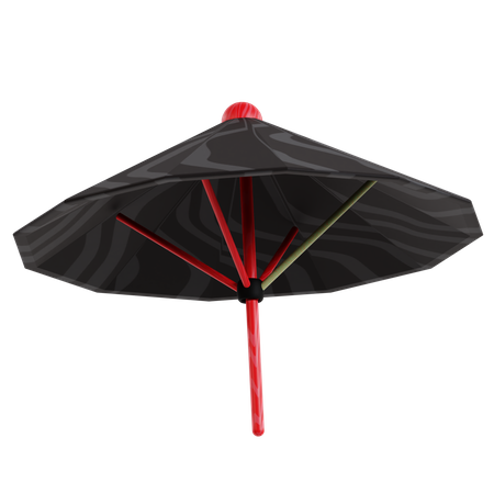 Paraguas japonés  3D Icon