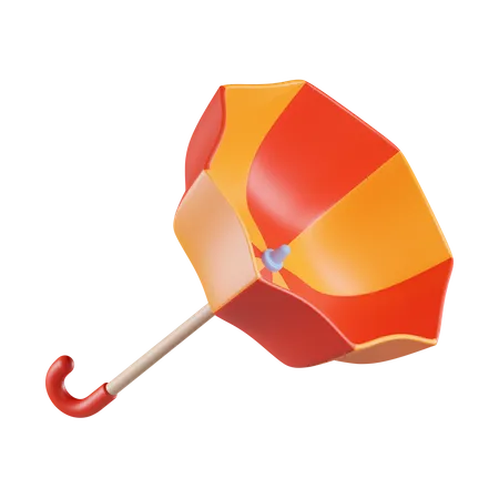 Paraguas roto  3D Icon