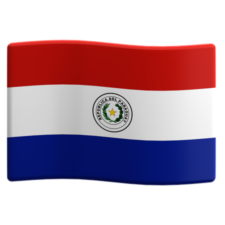 Paraguay  3D Icon