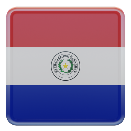 Paraguay Flag  3D Flag