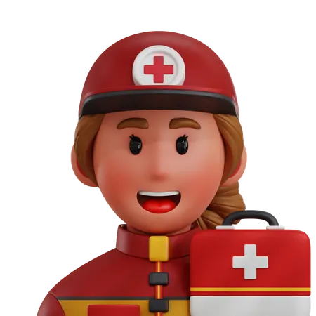 Paramedic 3D Icon