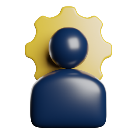 Paramètre d'administration  3D Icon