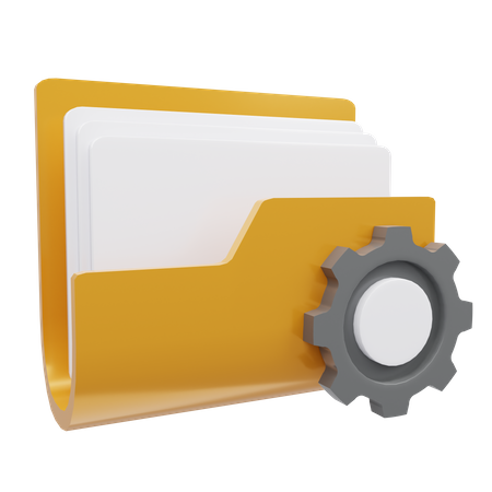 Paramètre de dossier  3D Icon