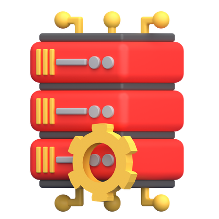 Paramètre du serveur  3D Icon