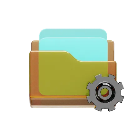 Paramètre de dossier  3D Icon