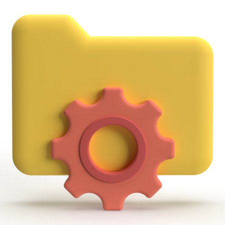 Paramètre de dossier  3D Icon