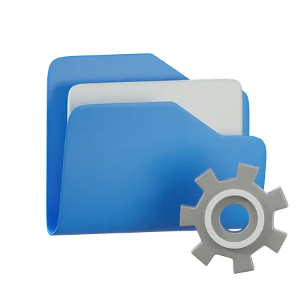 Paramètre de dossier  3D Icon