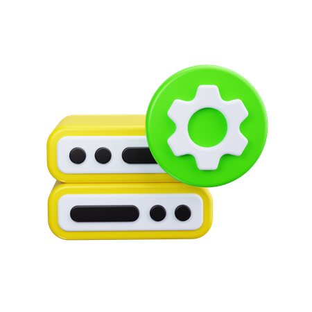 Paramètre du serveur  3D Icon
