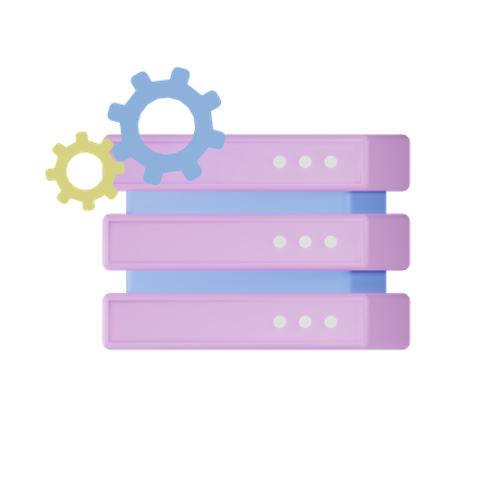 Paramètre du serveur  3D Icon