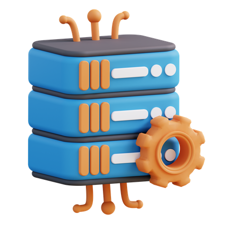 Paramètre du serveur  3D Icon