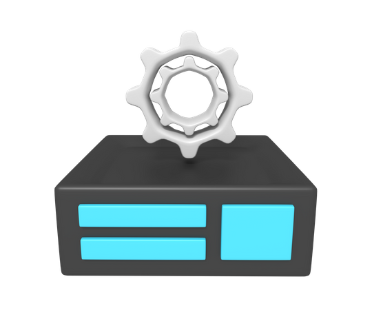 Paramètre du serveur  3D Icon