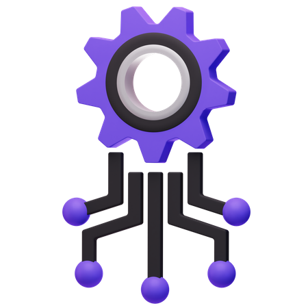 Paramètre réseau  3D Icon