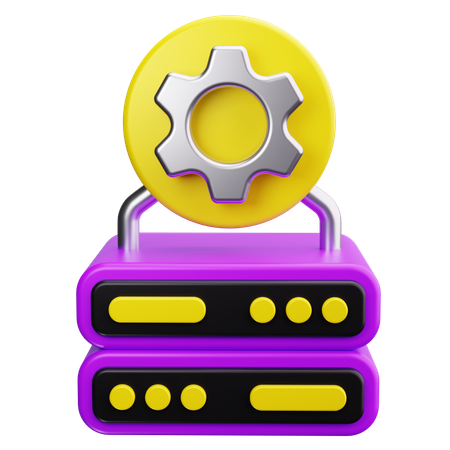 Paramètre du serveur  3D Icon