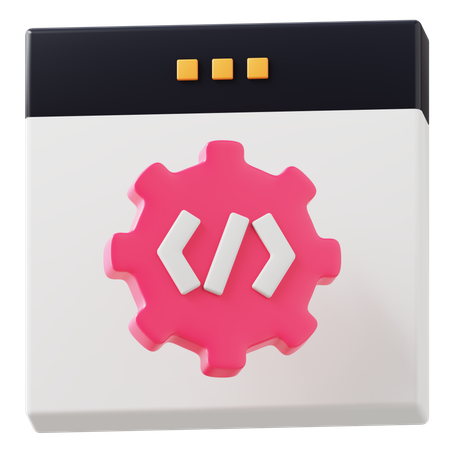 Configuration du site Web  3D Icon