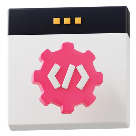 Configuration du site Web  3D Icon