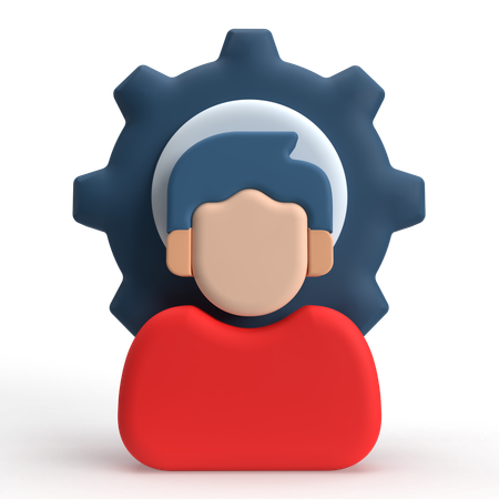 Paramètre d'utilisateur  3D Icon