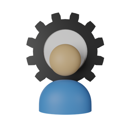 Paramètre d'utilisateur  3D Icon