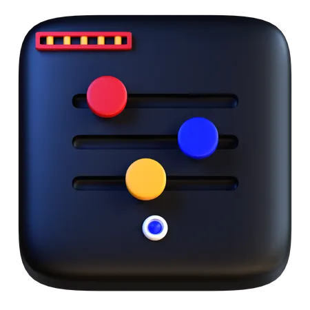 Paramètres  3D Icon