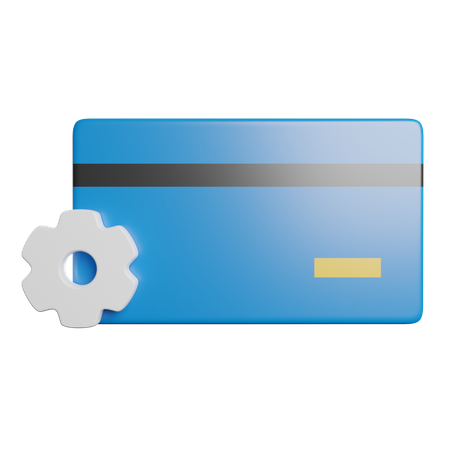 Carte de configuration des paramètres  3D Icon