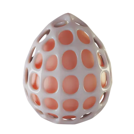 Parametric egg shell  3D Icon