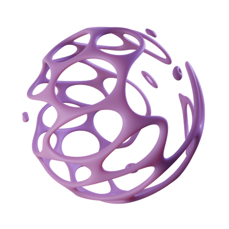 Parametric spherical shape  3D Icon