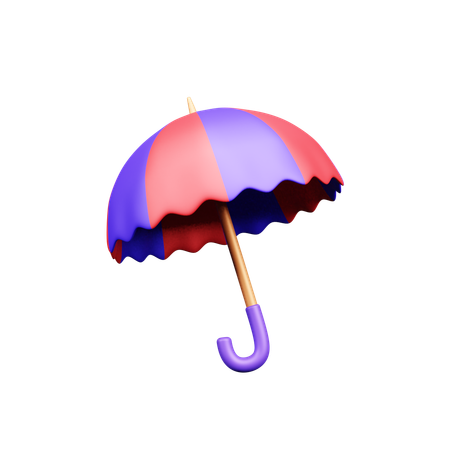 Parapluie  3D Icon