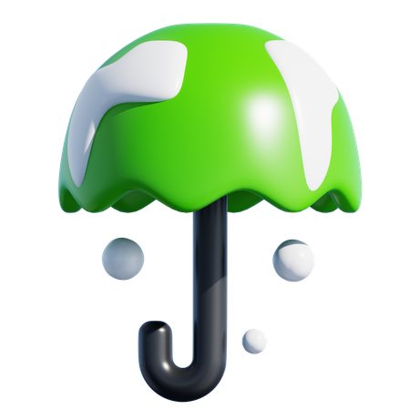 Parapluie  3D Icon