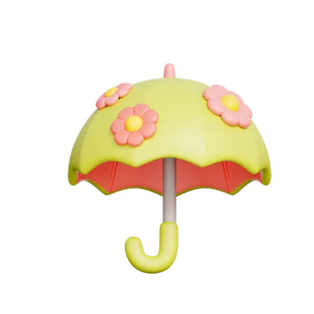 Parapluie  3D Icon