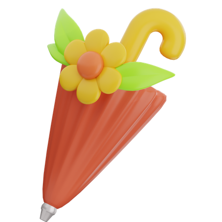 Parapluie  3D Icon