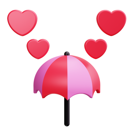 Parapluie  3D Icon