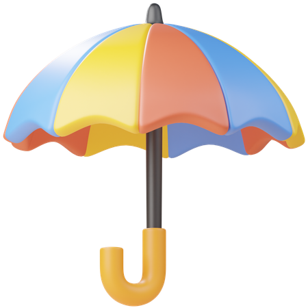 Parapluie  3D Icon